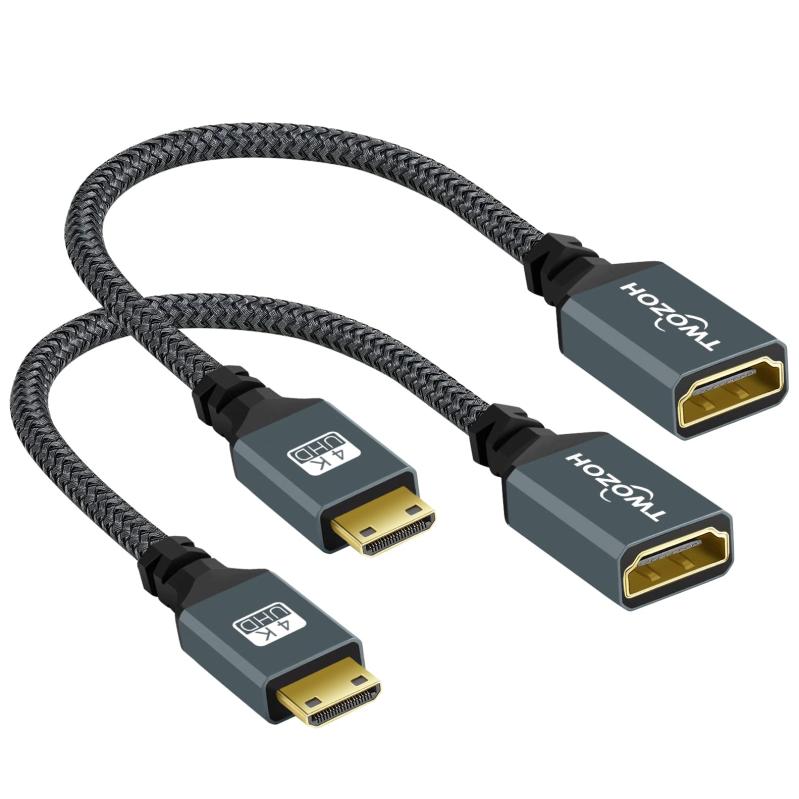 Twozoh Mini HDMI to HDMI変換アダプタ
