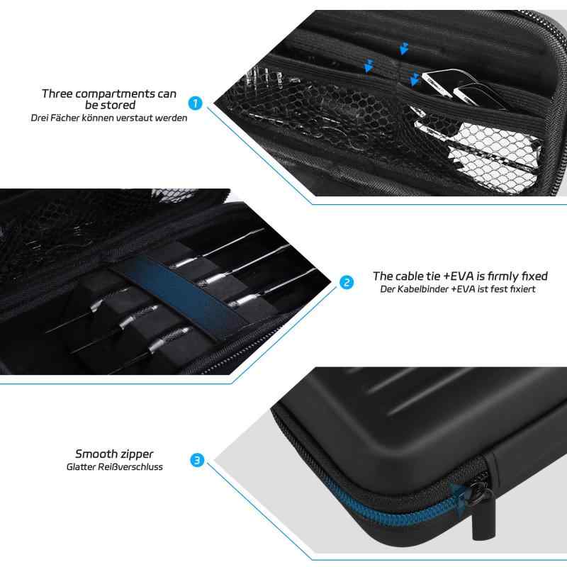 La mochila CyeeLife protege las mochilas y las mochilas y ofrece varios bolsillos para las mochilas y otras piezas de mochila — vista 3