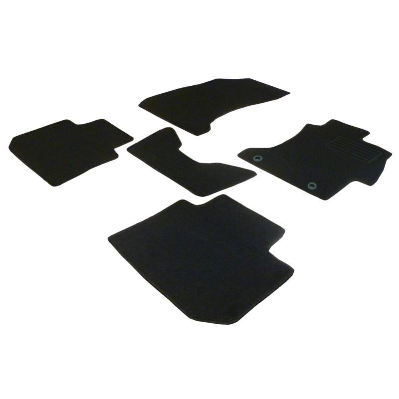 フェニーチェ カーマット フロアマット 国内生産 (スバル レヴォーグ VM系) ブラック 滑り止め形状 ずれにくい 車用 マット (車用品専門店)