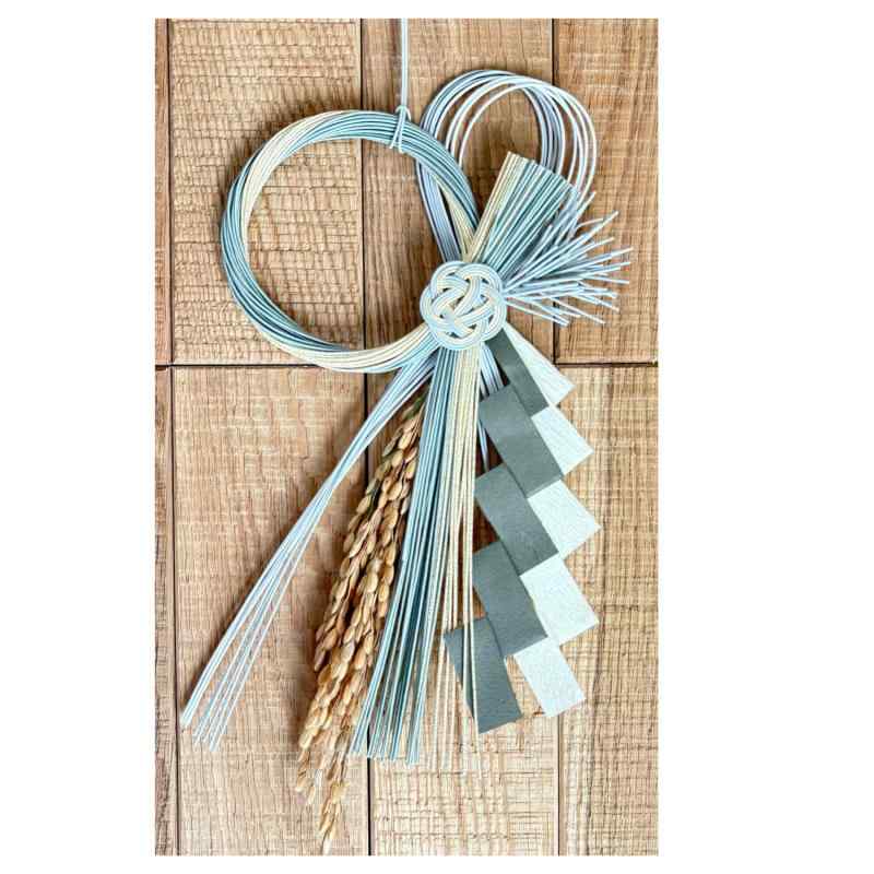 NEKOMI 正月飾り ハンドメイドしめ縄 【凛シリーズ】