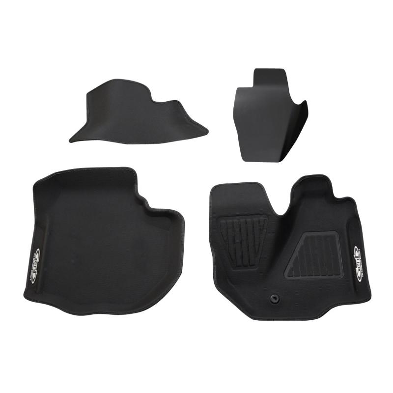 Genb(玄武) ハイエース TRH/KDH200系 標準ボディ コンフォートマット Black Stitch [フロントセット] OMF01KH