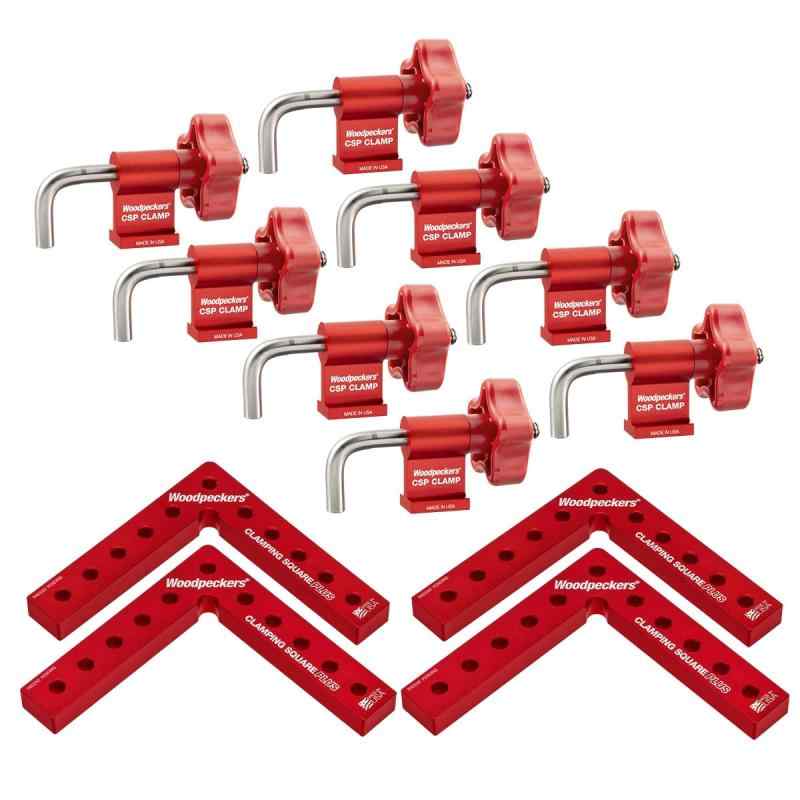 樂天商城 - Woodpeckers Clamping Squares Plus 米国製 アルミニウム 90度 コーナークランプ 木工用