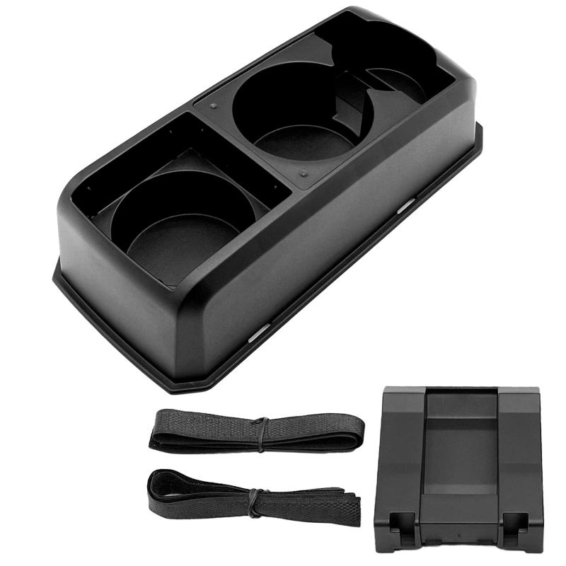 MONOSTORE ドリンクホルダー 2連 車 カップホルダー スマホスタンド 収納 シート スタンド カップ アーム 小物 隙間