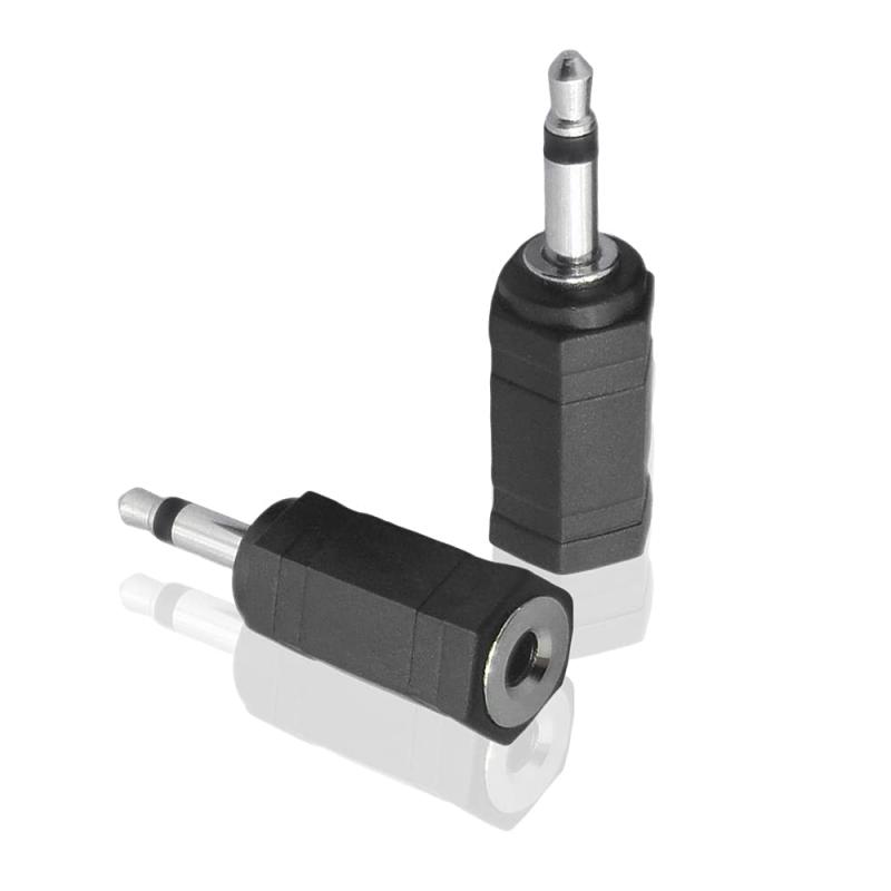 サムコス 2個入 3.5mm ステレオ モノラル 変換プラグ ミニプラグ ステレオミニプラグ(メス)-3.5mm オスメス 変換アダプタコネクタ テープレコーダーなど用セット内容：2個セット。 重量：7g。温度範囲：-30~+70°C。 定格負荷：DC30V 0.5A。用途：モノラル→ステレオの分配方向で使用可能です。ミニプラグ：コンパクトなミニサイズで、持ち運びに便利です。広い適用：ヘッドホン、モノラルラジオ、テープレコーダーなどに対応しています。
