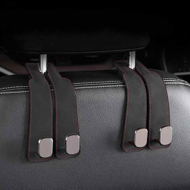 ZADAFINA ヘッドレストフック 車 フック 荷物かけ シート 車内収納買い物 車 人気 収納 カー用品 前面/..