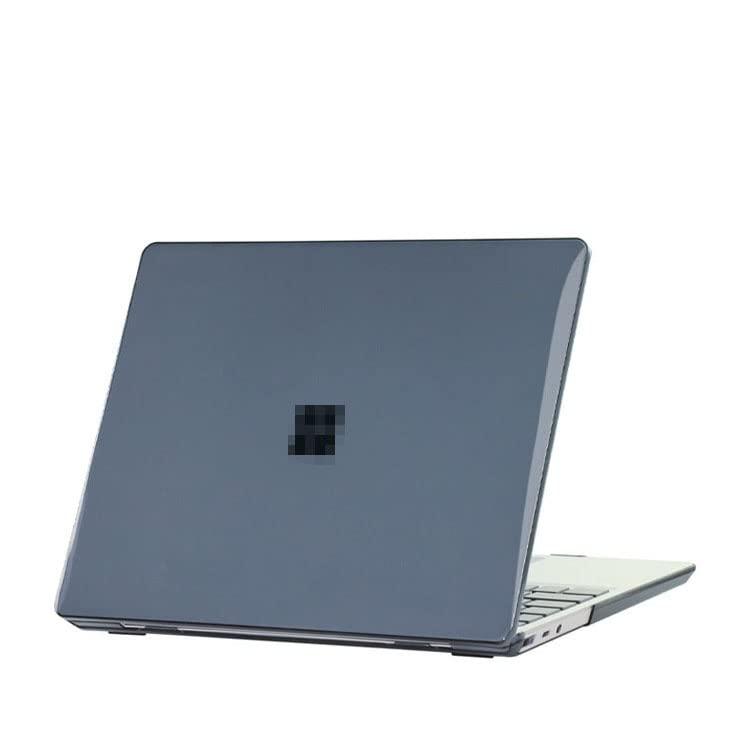 【KOOLRIVER】パソコンケース・Surface Laptop 5用 / 4用 / 3用 (13.5インチ) クリア ケース/クリアカバー フルカバー ケース/カバー 上面/底面 2個1セット サーフェス ラップトップ 13.5インチ 透明 ハー