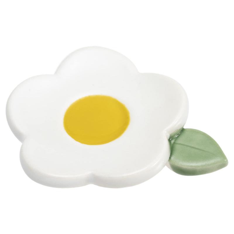 たたら 箸置き 椿 つばき 美濃焼 陶器 手作り 手びねり たたら作り