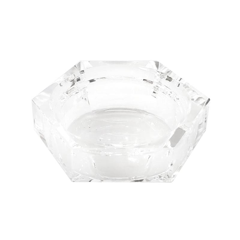 仏具 ダイヤ 蝋燭立て 3.0寸 クリア 透明 クリスタル仏具 maisonclover-10271286 メゾンクローバー サンプル画像2