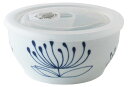 波佐見焼 CtoC JAPAN 保存 パック 小鉢 花 φ12.6×H6.2(cm) 400(cc)(3)