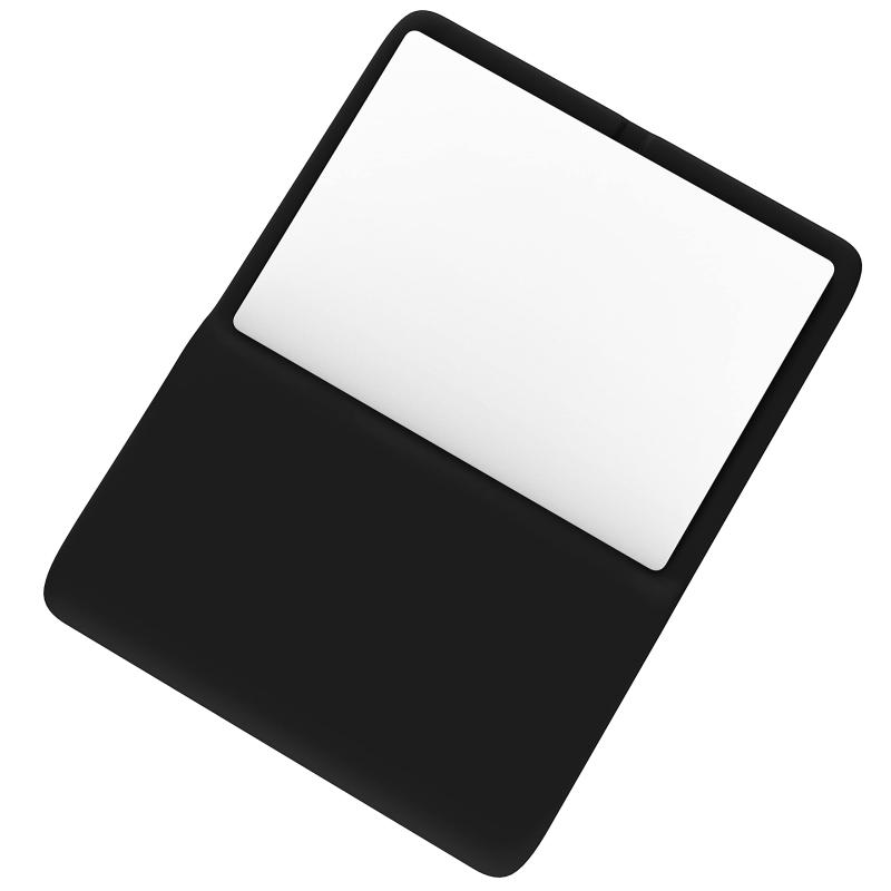 キーボードリストレストキーボードホルダートレイスタンド、テンキー付き、ワイヤレスマジックキーボード2用、心地よいジェルテクノロジーとサテンの滑らかなカバー。