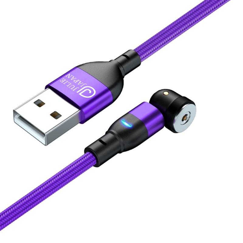 JJ JULIE JAPAN マグネット 充電ケーブル マグネットUSBケーブル 1PIN 10W 2A 充電専用