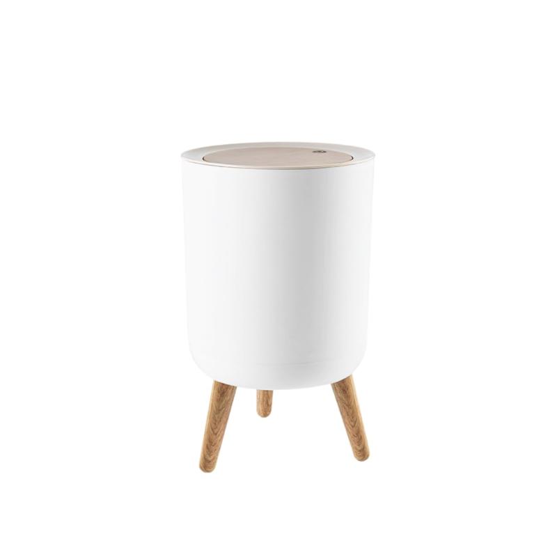 レジプロb ダストボックス 7L 木目調 ワンタッチ ゴミ箱 北欧風 スリム ふた付き