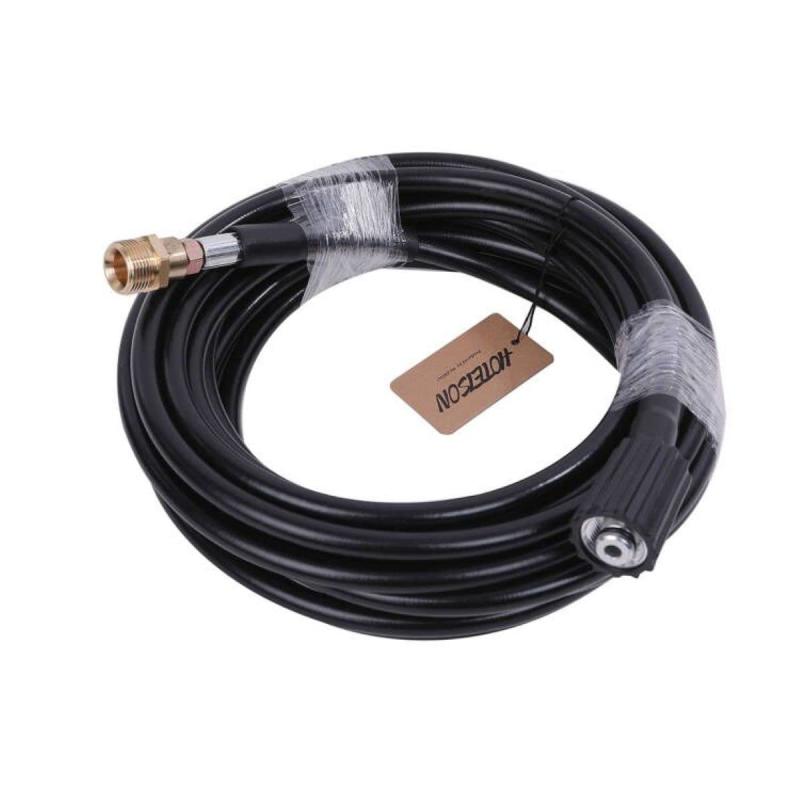 樂天商城 - 〈HOTEISON〉 リョービ 高圧洗浄機 延長 ホース 柔らかい 40MPa 60℃ M22めねじ(軸心15mm）×M22おねじ(内径15mm)