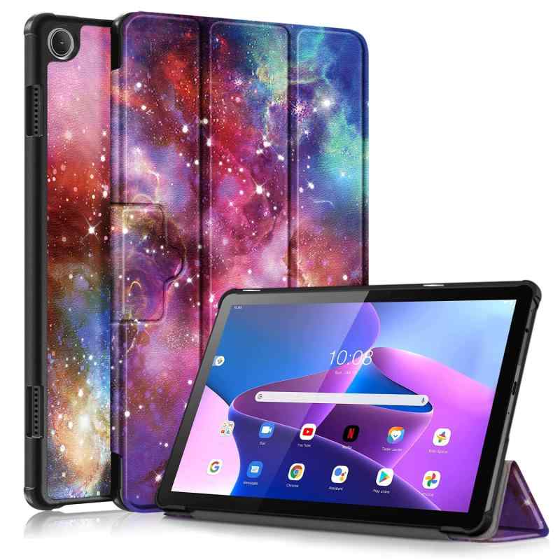 乐天商城 - Huos NEC LAVIE Tab T10 T1055/EAS PC-T1055EAS 10.1インチ カバー ケース タンドケース 三つ折り マグネット開閉式 スタンド機能 折り畳み 薄型 衝撃吸収 超軽量 タブレット用
