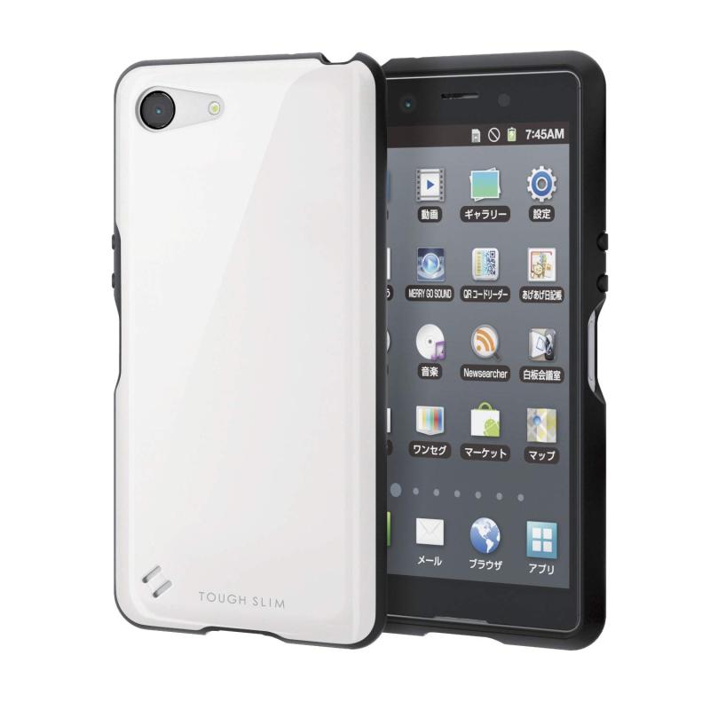 エレコム Xperia Ace ケース TOUGH SLIM 耐衝撃×薄軽  Made for XPERIA ホワイト PD-XACETS2WH