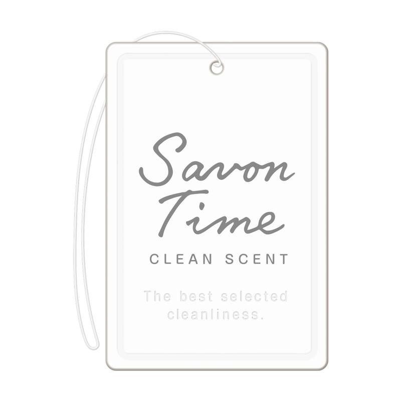 CARALL(カーオール) 晴香堂 車用 芳香剤 サボンタイム プレート 3個パック マイルドコットン 9gx3個 3544