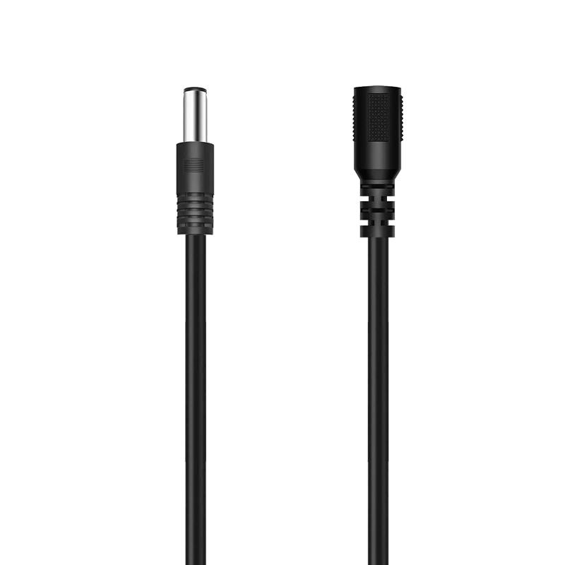 DC 延長ケーブル 5.5x2.1mm ACケーブル DCアダプタ延長ケーブル ACジャック DCプラグ DCオス - メスコネクタ ケーブル 用LED、Web摄像头、网络摄像头、CCTVカメラの電源、車、モニター、およびより(