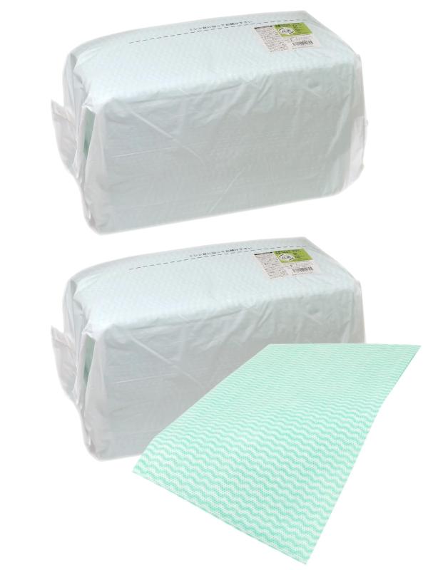 ストリックスデザイン カウンタークロス 抗菌 厚手 大判 100枚 ブルー 丈夫で破れにくい 油汚れをしっ..