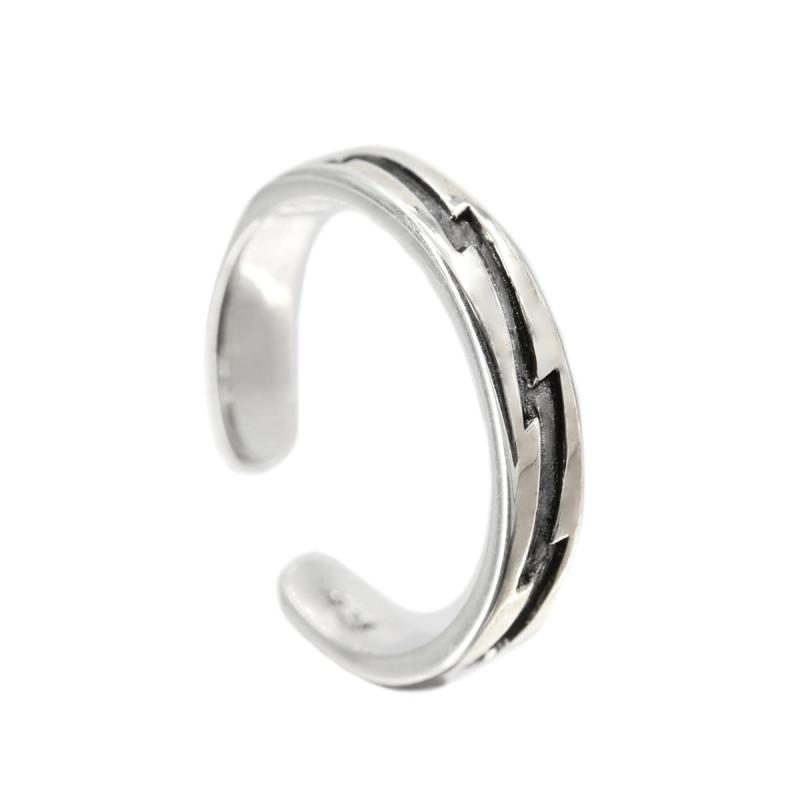 [orris] トゥーリング 足 指輪 シルバー 925 サイズ調整可 シンプル メンズ レディース