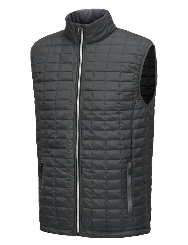 [Little Donkey Andy]メンズ ダウンベスト ゴルフベスト 中綿 フルジップ 軽量で暖かい袖なしジャケット 保温 防寒