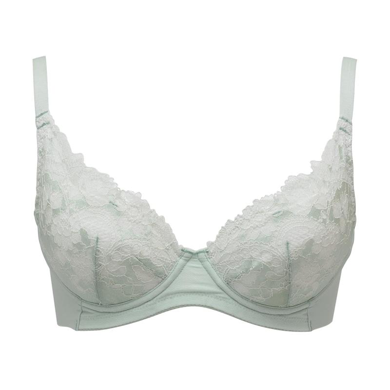 [ルシアン] ブラジャー 胸あがる気持ちあがる [to Lift BRA] 密着フィット 自然なバストメイク 美背中 レディース