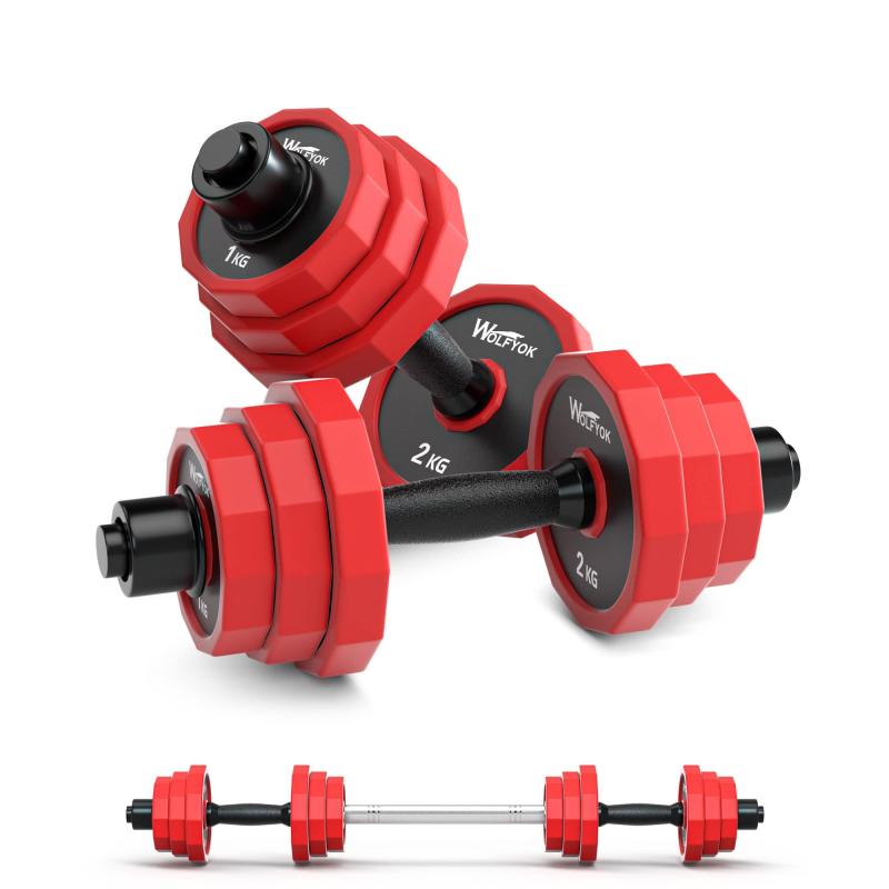 ダンベル 可変式 【ステンレス鋼製5年以上持たせ・3in1自主開発12角形】 10kg 20kg 30kg 40kg 2個セット バーベルにもなる 筋トレ器具 【(意匠権取得) 意匠登録1641845】 ダンベルセット バーベル 無