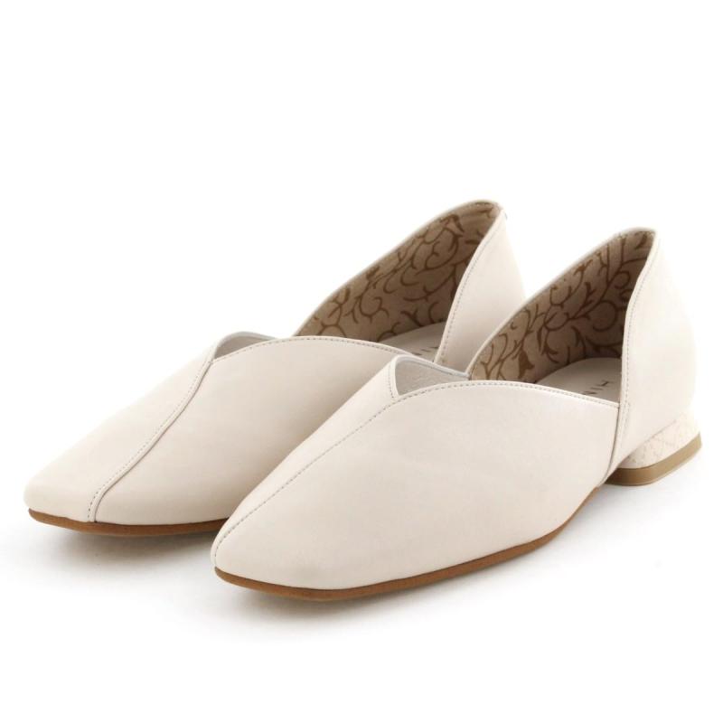 [ヒミコ] パンプス HIMIKO/ヒミコ/スクエアトゥアシンメトリーソフトパンプス/641113 レディース 641113