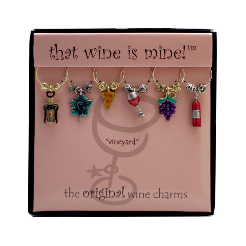 Wine Things WT-1425P Vineyard Wine Charms, Painted by Wine Things maisonclover-10335030 メゾンクローバー サンプル画像2