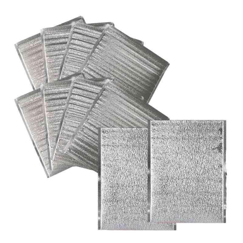 保冷袋 アルミ 保冷バック クーラーバッグ 10個セット お弁当 袋 使い捨て アルミバッグ 20cm×30cm 大容量 クーラーバッグ 釣り 液漏れ防止 業務用 簡易 保温 冷蔵 冷凍 保冷ポーチ