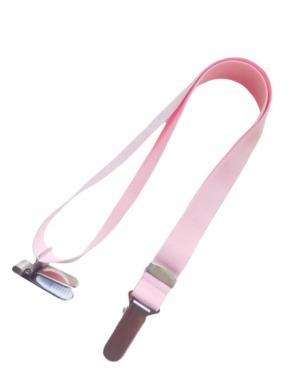 [縁わ美] 着付けベルト コーリンベルト ピンク 白 1本/2本セット 浴衣 衿元着崩れ防止 ステンレス クリ..