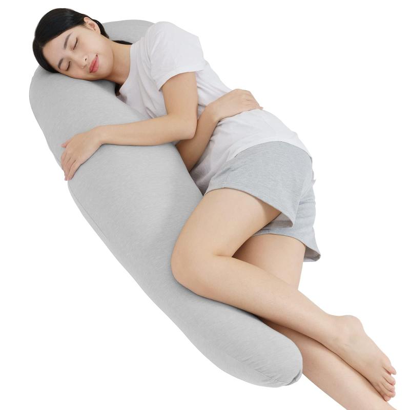 HOMFINE 抱き枕 だきまくら 抱きまくら カバー付き 横向き寝 気持ちいい ふわふわ 男女兼用 ...