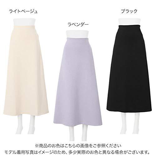[神戸レタス] バックウエストゴム ダンボール セミフレア ロング スカート [M3173]...