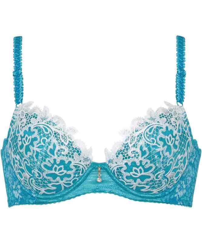 [ウイング/ワコール] ブラジャー クチュール感あふれる贅沢な総レース 背中すっきり【2710シリーズ】 PB2710 レディース