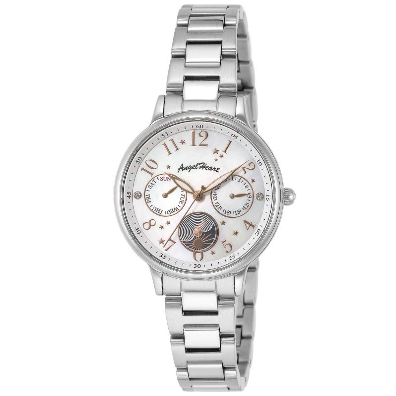 [ANGELHEART] 腕時計 エンジェルハート Twinkle Time トゥインクルタイム パールダイヤル 文字盤 ステンレススチール ソーラー電池 33MM 正規 Watch レディース