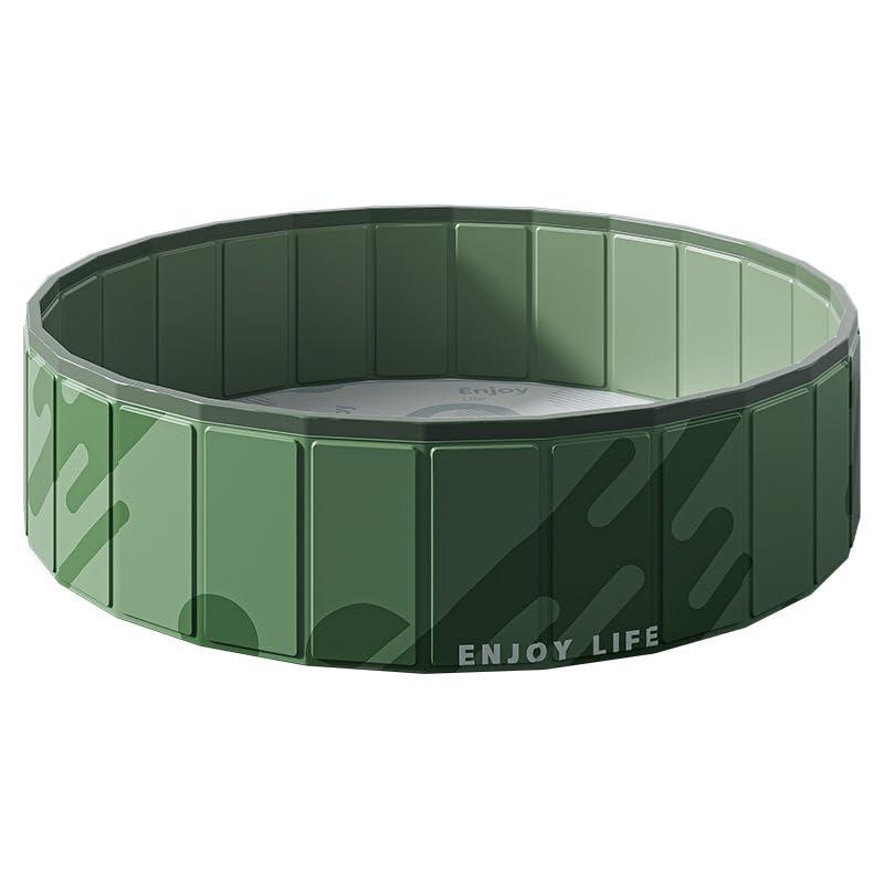 プール 折畳み 空気入れ不要 120*30cm 子供用 プール お風呂/屋内/屋外/お庭用 収納便利 高気密性 水遊び 安心安全な