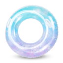 浮き輪 大人用 星空 取っ手付き浮輪 Oziral 大きいサイズ うきわ ラメ入り キラキラ おしゃれ 厚手 透明 可愛い フロート プール ビーチ 水遊び 海水浴 夏休み 旅行 アウトドア 水上レジャー
