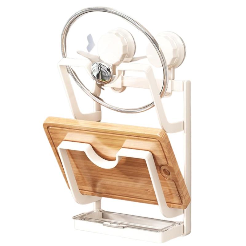 ateena 鍋蓋スタンド 鍋蓋置き まな板 フライパン キッチンツール スタンド 収納 ラック 鍋蓋ホルダー ..