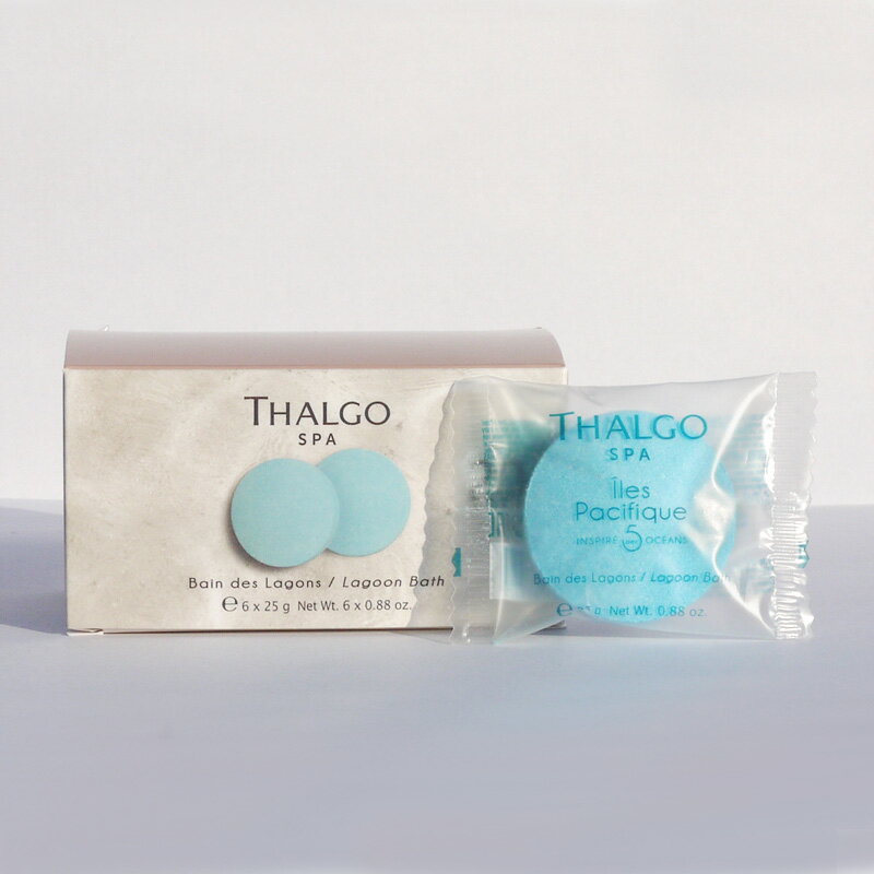 【送料無料】 【THALGO】【公式】アイルパシフィック ラグーンバス 入浴料 入浴剤 バスソルト 敏感肌 乾燥肌 混合肌 サロン エステ タルゴ 保湿 マリンソルト リラックス 6個 バスケア