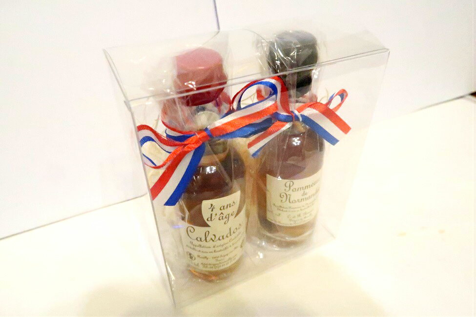 カルヴァドス・ポモ−ミニチュア 50mlセットA - Calvados & Pommeau Miniature (送料込）バレンタイン ギフト 3