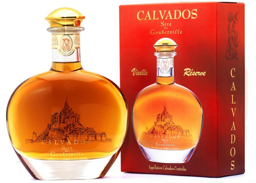 カルヴァドス ヴィエイユレゼルヴ グベルヴィル卿 4年 40% 500ml (送料込）- Calvados Vieille Reserve ギフトにも最適なカルバドス