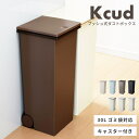 \ 10%OFFクーポンすぐ使える! / ゴミ箱 プッシュ開閉 ペール ダストボックス おしゃれ スタイリッシュ スリム スクエア 24リットル 24L 分別 ...