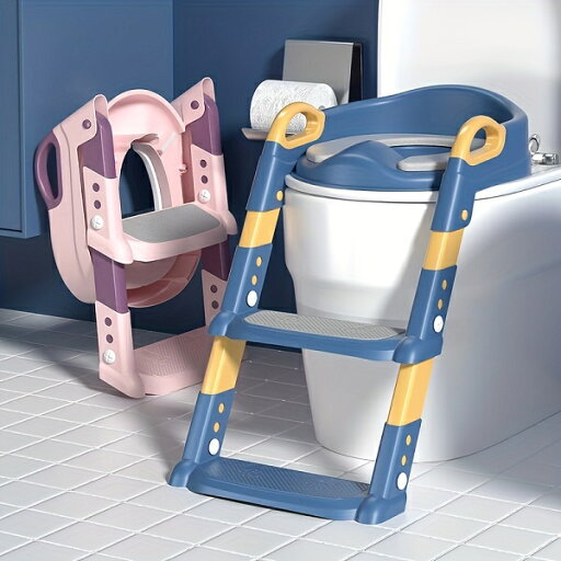 【送料無料】折りたたみ式子供用トイレステップ、クッションなしの携帯型ベビーコモード、ポータブルキッズラダーシート 【送料無料】折りたたみ式子供用トイレステップ、クッションなしの携帯型ベビーコモード、ポータブルキッズラダーシート