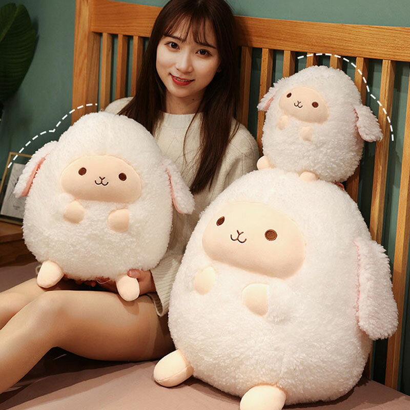 樂天商城 - ひつじ 羊 ぬいぐるみ 添い寝枕 抱き枕 おもちゃ かわいい こひつじ 子供 ぐるみ クッション 床ごこち だきまくらぬいぐるみ 癒し極上肌触り 柔らかい 23cm 30cm 40cm