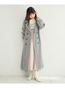 【SALE/20%OFF】バックデザインチェスターコート MAJESTIC LEGON マジェスティックレゴン ジャケット・アウター チェスターコート ブラック...