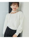 【SALE/33%OFF】∞チョーカーセットシャギーニット MAJESTIC LEGON マジェスティックレゴン トップス ニット ブルー レッド ブラウン グ...