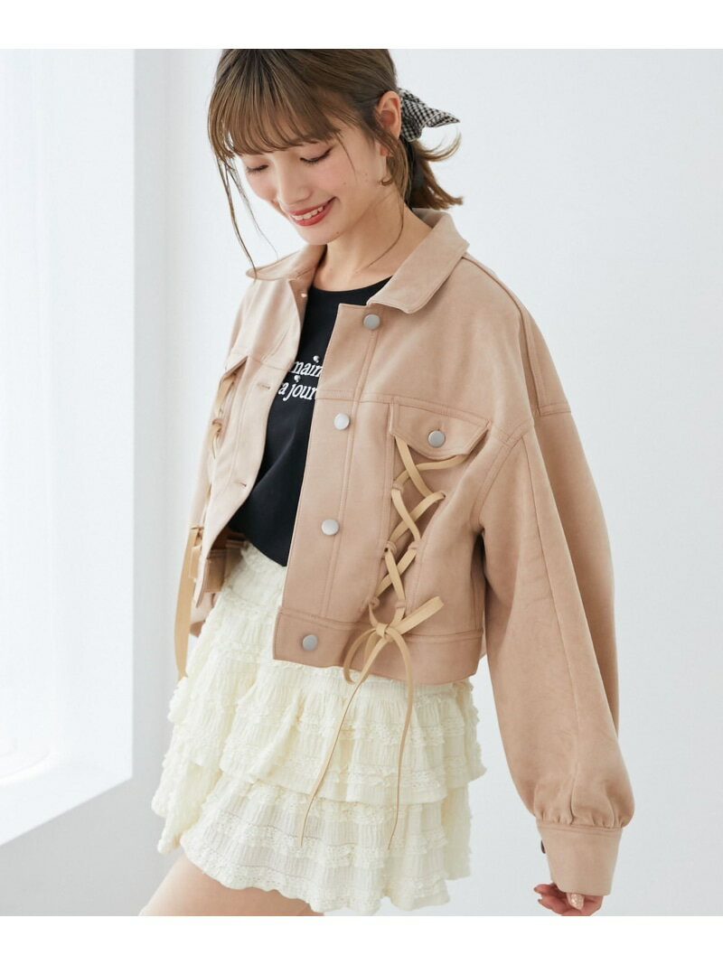 【SALE／55%OFF】サイドレースアップGジャン MAJESTIC LEGON マジェスティックレゴン ジャケット・アウ..