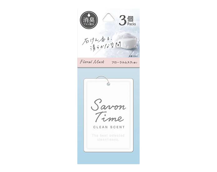 Rakuten - サボンタイム プレート3個パック フローラルムスク3543