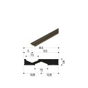 【イーグル 浜国】リバーシブルレール RSレール 7分 長さ:3000mm アルミ(ブロンズ) 442-804 ※1本売り ※穴加工無・ビス無
