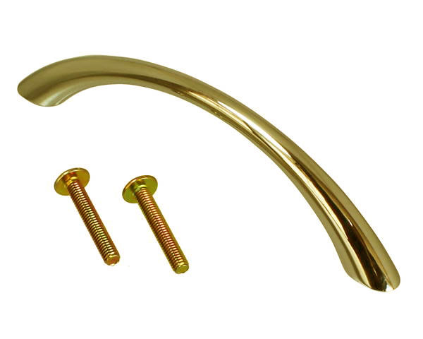 ハンドル取っ手［ゴールド］（ビス(18mm)2個付） ※取っ手1個当たりの価格です　※送料別