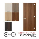 【大人気!】【リフォーム 】シンプルスタイルドア WG-05(3個窓)【M】【L】 ※仕上幅920mm迄 【プロの方・DIYになれたお客様用の商品です。】